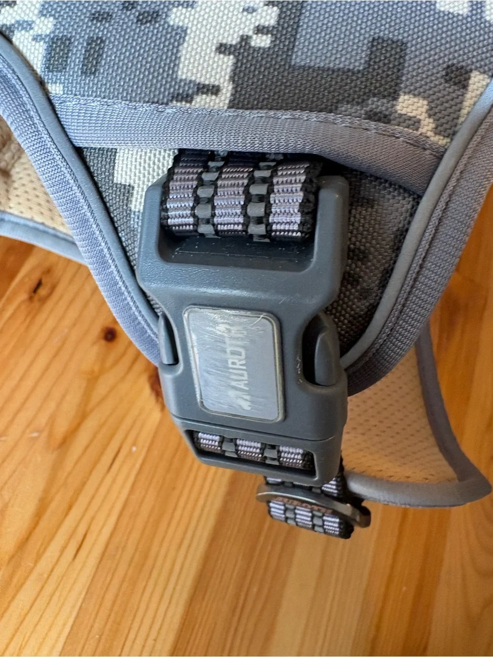 Digital Gray Camouflage Tactical Wearable Harness - Gray